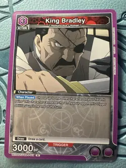 King Bradley UE09ST/FMA-1-113 Rare Regular Union Arena English NM FMA R 113 - Image 1