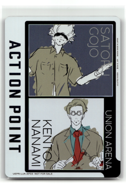 Union Arena - Satoru Gojo & Kento Nanami Action Point Foil Anime Jujutsu Kaisen - Image 1