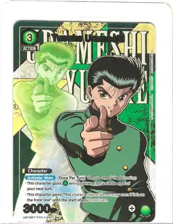 Union Arena Yu Yu Hakusho - Yusuke Urameshi (R*) - UE13BT/YYH-1-037 R* - Image 1