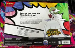 Pokemon Ascended Heroes Premium Poster Collection Mega Gardevoir Sealed/New - Image 2