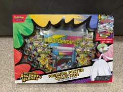 Pokemon: Ascended Heroes Premium Poster Collection: Mega Gardevoir ~ New Sealed - Image 1