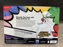 Pokemon: Ascended Heroes Premium Poster Collection: Mega Gardevoir ~ New Sealed - Image 2