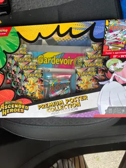 Pokemon Ascended Heroes Mega Gardevoir Premium Poster Collection | SEALED - Image 1