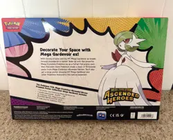 Pokemon Ascended Heroes Premium Poster Collection Mega Gardevoir EX - SEALED - Image 2
