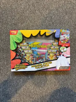 Pokemon Ascended Heroes Sealed Premium Poster Collection Mega Gardevoir - Image 1