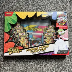 Pokemon TCG Ascended Heroes Premium Poster Collection Mega Gardevoir – Sealed - Image 1
