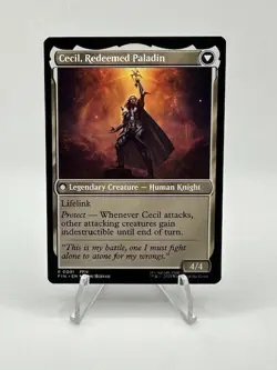 MTG: Final Fantasy | Cecil, Dark Knight/Redeemed Paladin | Regular - Image 2