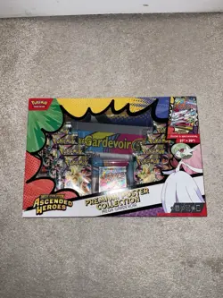 Pokemon TCG Ascended Heroes Premium Poster Collection Mega Gardevoir Ex - Sealed - Image 1
