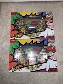 Pokemon TCG Ascended Heroes Premium Poster Collection Mega Gardevoir Ex - Sealed - Image 5
