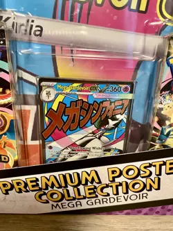Pokemon TCG: Ascended Heroes Premium Poster Collection - Mega Gardevoir ✅ Sealed - Image 4