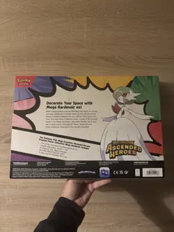 Pokemon TCG Mega Gardevoir EX Premium Poster Collection Ascended Heroes SEALED - Image 2