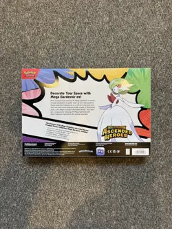 Pokemon Ascended Heroes Sealed Premium Poster Collection Mega Gardevoir - Image 2