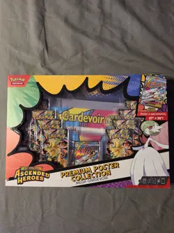 Pokemon TCG Ascended Heroes Premium Poster Collection – Mega Gardevoir – Sealed - Image 1