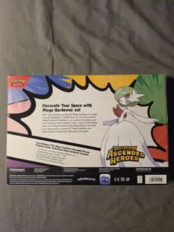Pokemon TCG Ascended Heroes Premium Poster Collection – Mega Gardevoir – Sealed - Image 2