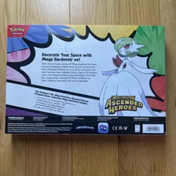 Pokemon TCG Ascended Heroes Premium Poster Collection Mega Gardevoir – Sealed - Image 2