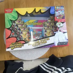 Pokemon TCG Ascended Heroes Premium Poster Collection Mega Gardevoir – Sealed - Image 1
