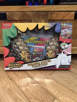 Pokemon TCG Ascended Heroes Premium Poster Collection – Mega Gardevoir – Sealed - Image 1