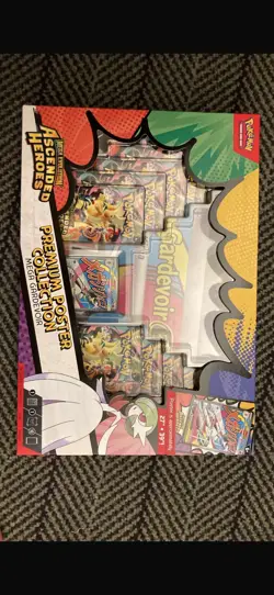 Pokemon TCG Ascended Heroes Premium Poster Collection Mega Gardevoir – Sealed - Image 1