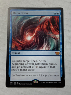 MTG Magic the Gathering Mana Drain 057 Double Masters 2022 - Image 1