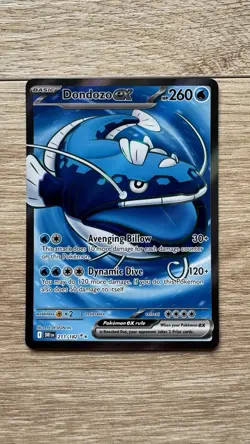 Pokemon Dondozo EX 211/182 SV10:Destined Rivals Ultra Rare Full Art Holo Card NM - Image 1