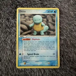 Pokemon Ditto EX Delta Species 64/113 Rare 2005 English Card - Image 1