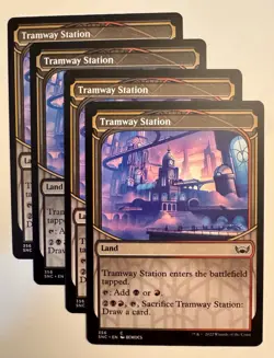 x4 Tramway Station SNC MTG 356/281 SHOWCASE COMMON Playset - Image 1