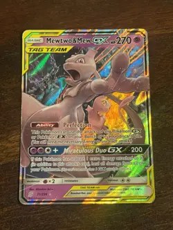 Pokemon Mewtwo and Mew Tag Team GX 2019 Card 71/236 - Image 1