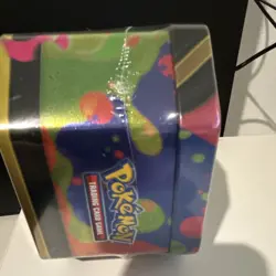 Pokemon Mega Charizard Tin Sealed Box Booster Promo Card Trading Card Game - Image 2