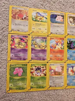 18x Card Pokemon Expedition 165 Aquapolis 147 Lot Pikachu Porygon LP Vintage - Image 2
