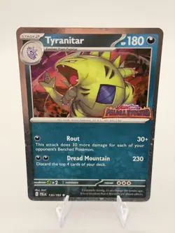Tyranitar (Paldea Evolved Stamp) 135/193 Miscellaneous Cards & Products Holo - Image 1