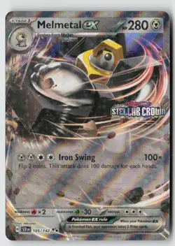 Melmetal ex (Stamped) 105/142 - Miscellaneous Cards & Products Holo - PTCG - Image 1