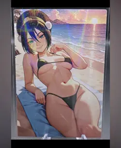 Toph Anime Waifu Card Doujin ACG Goddess Holo - Image 1