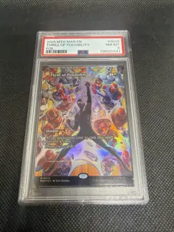 Thrill of Possibility (Borderless) Marvel Universe Eternal-Legal Foil PSA 8 - Image 1