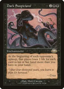 Dark Suspicions [Planeshift] Magic MTG - Image 1