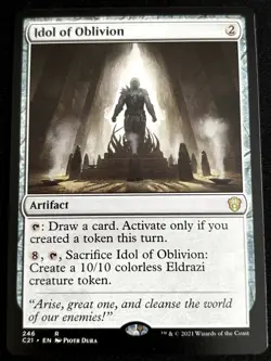 1x MTG Idol of Oblivion - Commander 2021 (C21) #246 - Magic the Gathering - Image 1