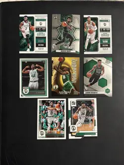 Boston Celtics Lot w/ Antoine Walker Zupermen, Jayson Tatum, Jaylen Brown - Image 1