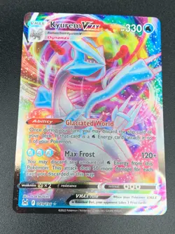 Kyurem VMAX - 049/196 - Ultra Rare Sword & Shield: Lost Origin Pokemon NM 2022 - Image 1