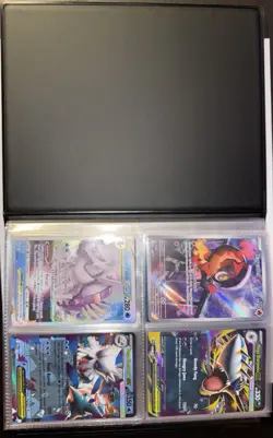 Pokemon 80 Card Lot with Binder and 2 Jumbo Cards. See Description and Pictures - Image 2