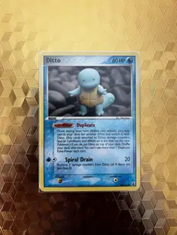 Pokemon Ditto Squirtle Figure 64/113 Delta Species, Regular NM/LP - Image 1