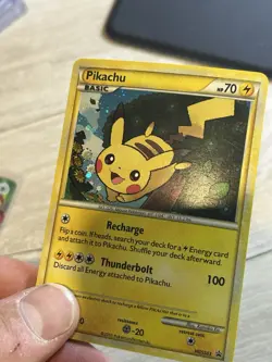 Pokemon TCG Black Star Promo Pikachu Holo Card HGS503 - Image 3
