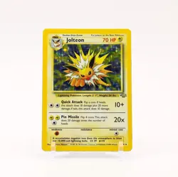 Jolteon - 4/64 Jungle Unlimited Holo Rare Pokemon - LP/MP - Image 1