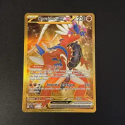 Pokemon Koraidon Ex 254/198 Svi Rara Oro Gold Near Mint Violetto E Scarlatto - Image 1