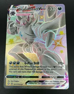 Grimmsnarl VMAX SV117/SV122 FULL ART SWSH Shining Fates Pokemon NM HOLO 2021 - Image 1