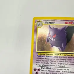 Pokemon Gengar 5/62 Holo Rare Fossil Set Unlimited EN - Image 5