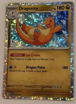 Dragonite Holo 12/15 New 2025 McDonalds Happy Meal Pokemon Dragon Discovery - NM - Image 1