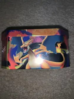 Pokemon TCG Mega Charizard Y Tin Multicolor Metal 2026 NEW! - Image 2