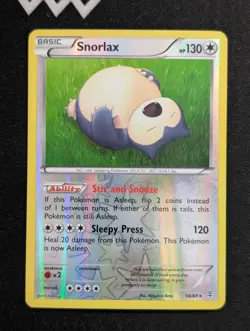 Snorlax 58/83 Generations Pokemon NM Reverse Holo - Image 1