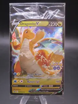 Pokemon TCG - Dragonite V & VSTAR SWSH235 SWSH236 Black Star Promo Sealed - Image 1