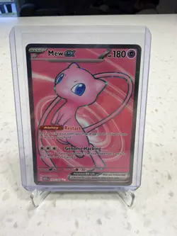Mew ex 193/165 Sv: Scarlet & Violet 151 Full Art Holo Pokemon TCG Near Mint NM - Image 1