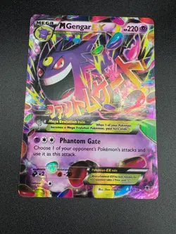 M Gengar EX 35/119 NM Ultra Rare Holo - Pokemon XY - Phantom Forces - Image 1